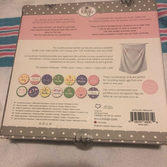 Milestone blanket “Isn’t she lovely” - Picture 2 of 4